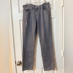Madewell Women's Straight Jeans in Gray